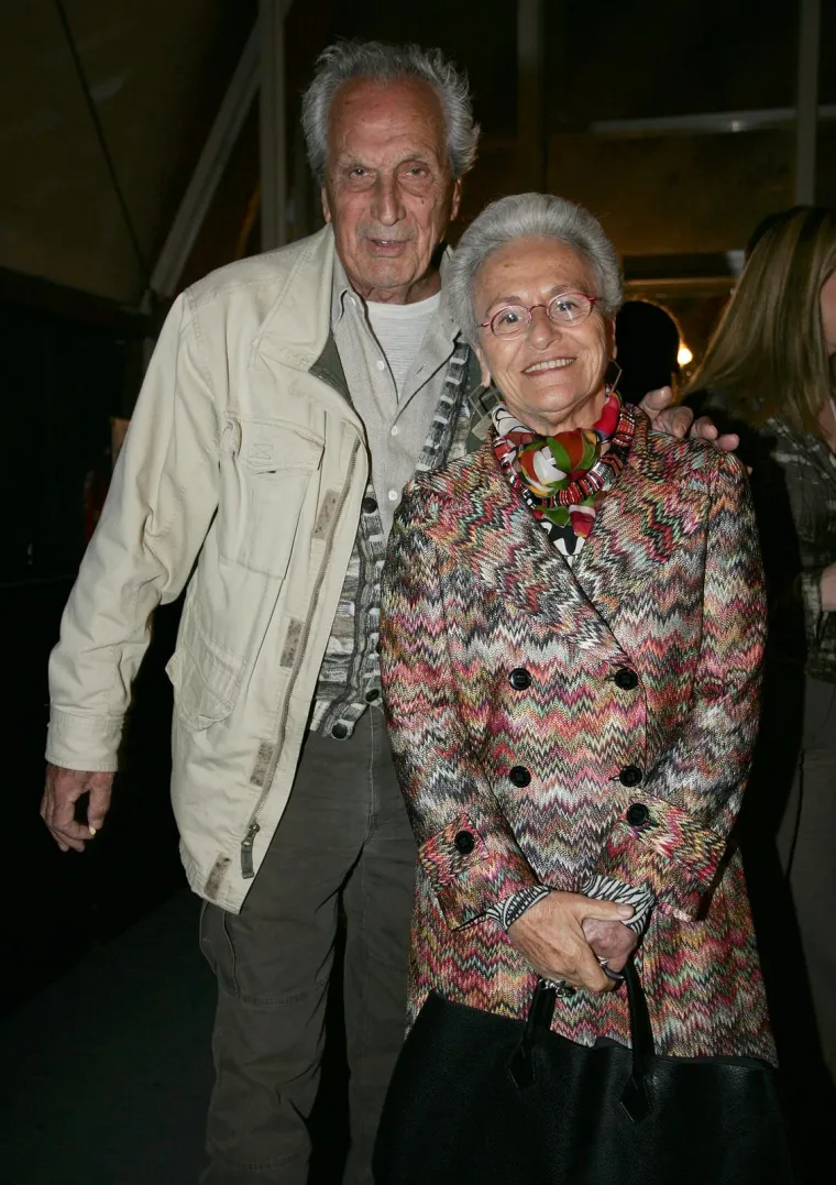 Dizajner Otavio Missoni sa suprugom Rositom