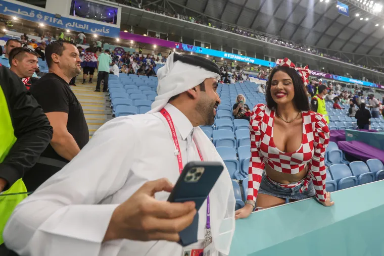 Al Janoub stadion, Katar - FIFA osmina finala Hrvatska - Japan. Ivana Knoll 