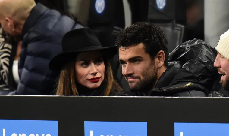 Melissa Satta (36) i Matteo Berrettini (26) uhvaćeni su zajedno na stadionu San Siro u Milanu.