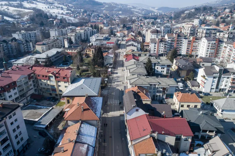Pogledajte kako iz zraka izgleda grad koji namjerava jednu ulicu nazvati po Miroslavu Blaževiću