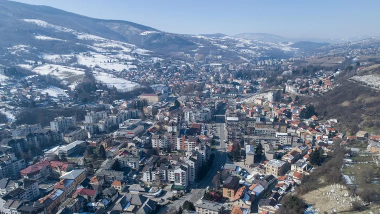 Pogledajte kako iz zraka izgleda grad koji namjerava jednu ulicu nazvati po Miroslavu Blaževiću