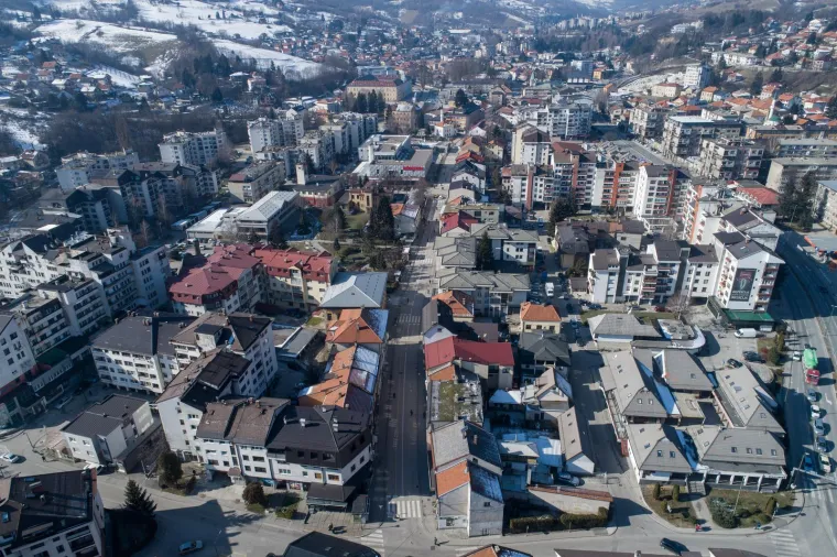 Pogledajte kako iz zraka izgleda grad koji namjerava jednu ulicu nazvati po Miroslavu Blaževiću