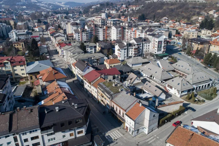 Pogledajte kako iz zraka izgleda grad koji namjerava jednu ulicu nazvati po Miroslavu Blaževiću