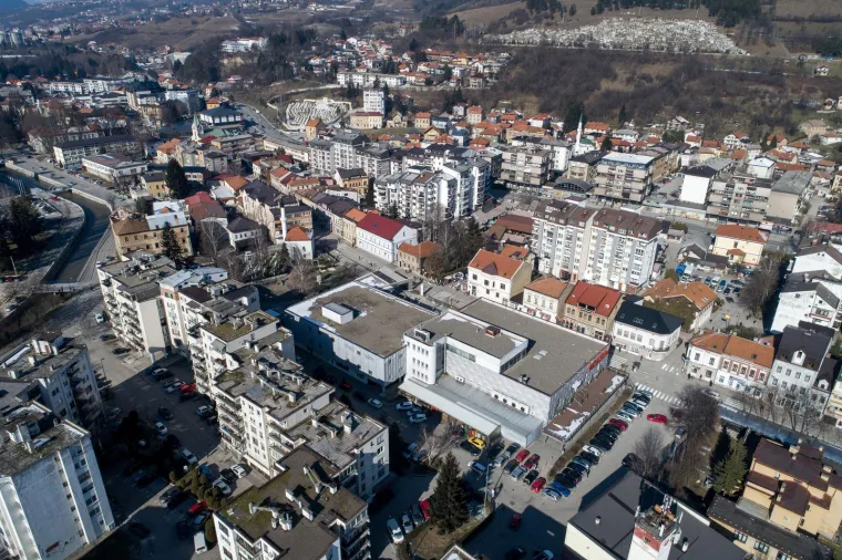 Pogledajte kako iz zraka izgleda grad koji namjerava jednu ulicu nazvati po Miroslavu Blaževiću