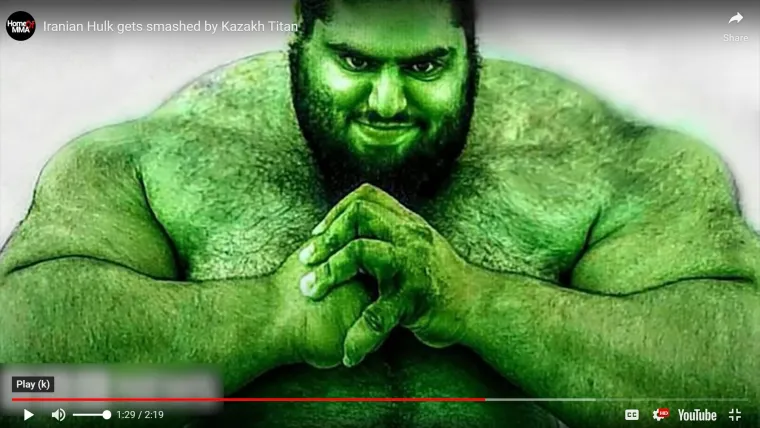 'Iranski Hulk' je razotkriven: 'Sve je bila fotomontaža. Kada smo ga sreli umalo smo popadali sa stolica kako izgleda. Tip je najveća prevara ikad'