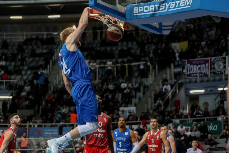 Zadar je u studenom nanio Crvenoj zvezdi jedini poraz u ABA ligi: Ovoga puta beogradska momčad je uvjerljivo uzvratila