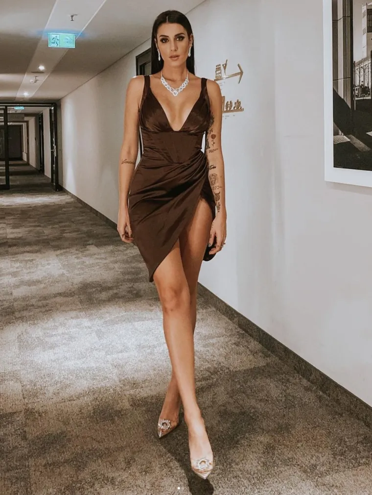 Valentina Vignali posjetila  je nedavno Beograd gdje je zasjala u ovom izdanju. 