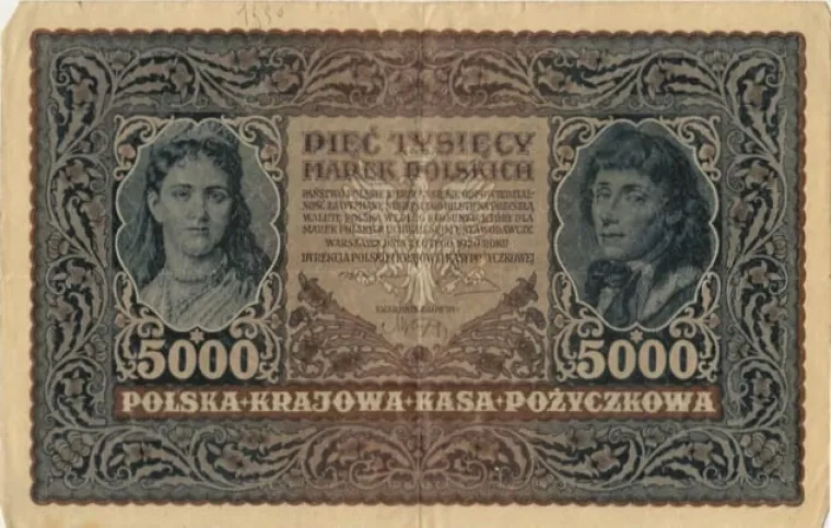 Zaratili se čim stekli neovisnost, a to ko&scaron;ta:  Poljska je postala neovisna 1918. i jo&scaron; uvijek kao nestabilna zemlja odmah zaratila s Rusijom. Bez drugog održivog izvora prihoda, vlada je počela tiskati novac za financiranje rata. Vlada je tiskala toliko novca da je njezina valuta postala nestabilna i doživjela krah 1923. Na kraju 31. svibnja 1923. dolar je vrijedio 52.875 poljskih maraka. Do kraja prosinca vrijedio je 6,4 milijuna maraka, a 10. siječnja 1924. godine 10,3 milijuna maraka. Industrije su se zatvorile, jer većina ljudi nije mogla priu&scaron;titi svoju robu. Nekolicina koja se nije zatvorila smanjila je broj puta koji je radnik mogao doći na posao u tjednu. Na vrhuncu inflacije vlada je izdala novčanicu od 50 milijuna maraka. Novčanica od 100 milijuna maraka bila je planirana, ali nije izdana.