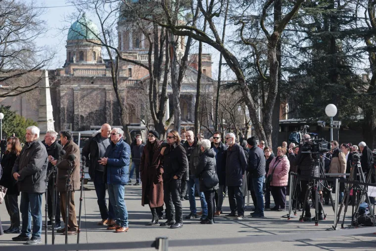 Na Mirogoju se opro&scaron;taju od Ćire, stigao brončani Vatreni iz 1998.: 'Nikad ga nisam to pitao, a imao sam milijun prilika'