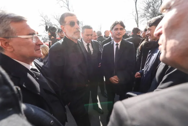 Vatreni pored lijesa drže počasnu stražu: Ne znamo jesmo li ikada vidjeli Bobana, Prosinečkog i Šimića ovako shrvane