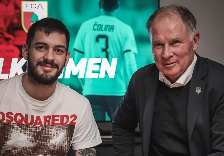 David Čolina (Hajduk -&gt; Augsburg) - Imao je ugovor do ljeta, a nikada nije dobio puno povjerenje. Dario Melnjak bio je prvi izbor na poziciji lijevog beka te je jedno vrijeme je pokrivao veznu liniju i krilnu poziciju. Odlučio se na iskorak u karijeri te otišao u Bundesligu u transferu vrijednom 650 tisuća eura.
