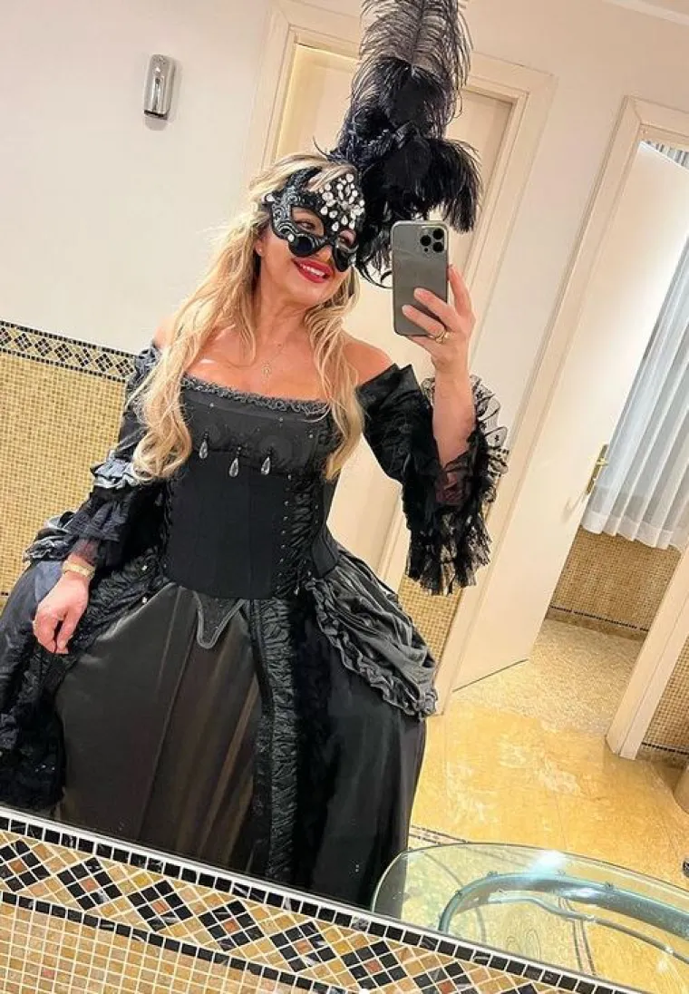 Snježana Schillinger i Franz otišli u Veneciju na bal pod maskama: Doista je imala spektakularan i originalan kostim