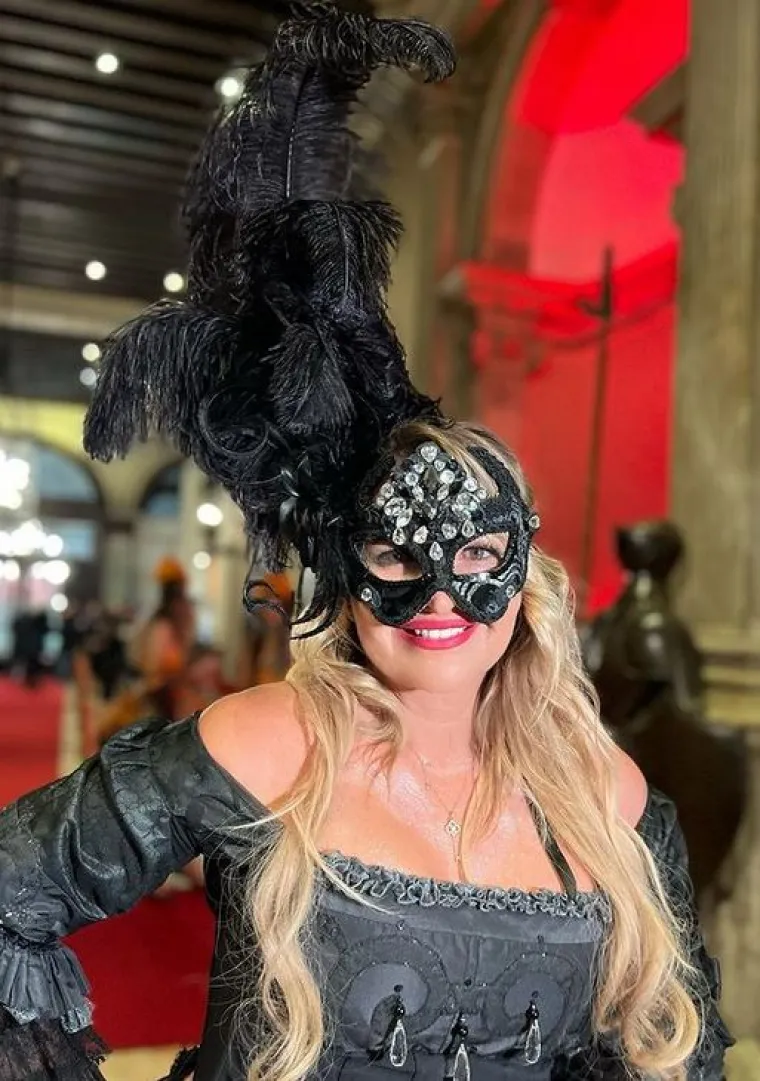 Snježana Schillinger i Franz otišli u Veneciju na bal pod maskama: Doista je imala spektakularan i originalan kostim
