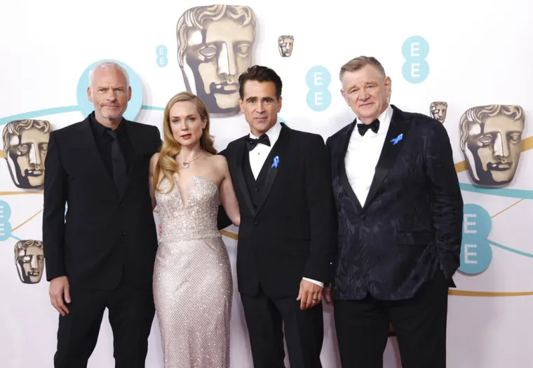 Martin McDonagh, Kerry Condon, Colin Farrell i Brendan Gleeson