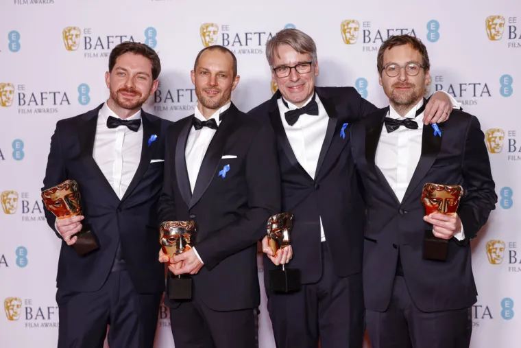 Viktor Prasil, Markus Stemler, Frank Kruse i Lars Ginze