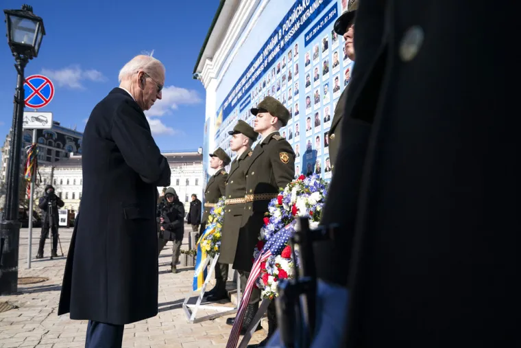 Biden i Zelenski sastali se u Kijevu. Pogledajte trenutke ovog povijesnog susreta