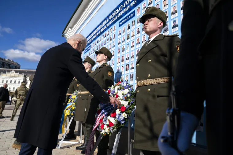 Biden i Zelenski sastali se u Kijevu. Pogledajte trenutke ovog povijesnog susreta