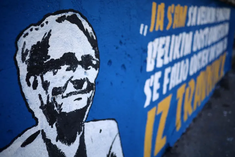 Legendarni Ćiro Blažević dobio mural u rodnom gradu: Ovjekovječen trenutak koji se dogodio prošle godine