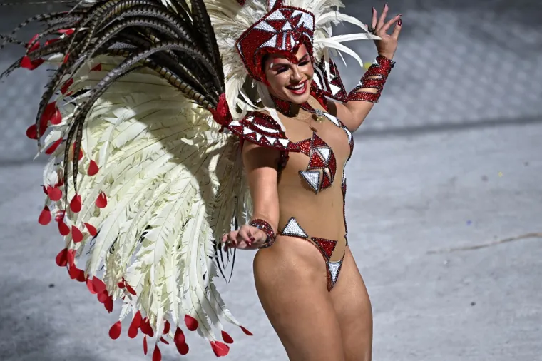 Karneval u Riju praznik je za oči: Ubitačno oskudni kostimi na raskošnim tijelima zamamnih Brazilki - uh!
