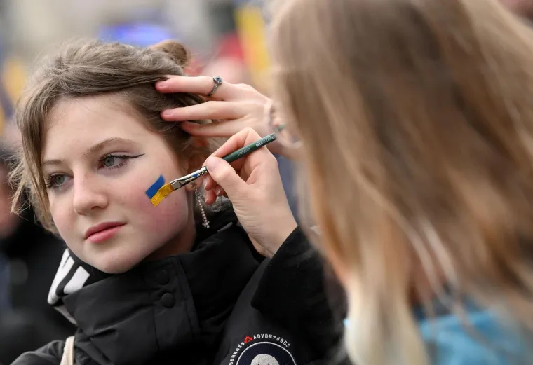 Skup podr&scaron;ke Ukrajini u Zagrebu: Plač, transparentni i snažne poruke; veleposlanik Kirilič: 'Đavao govori samo jednim jezikom'