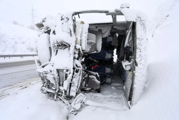 Ovo je mjesto nesreće na A1 u kojoj je poginula jedna osoba