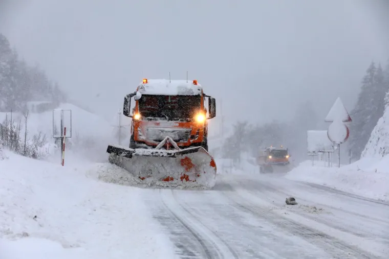Snježno nevrijeme u Gorskom kotaru 