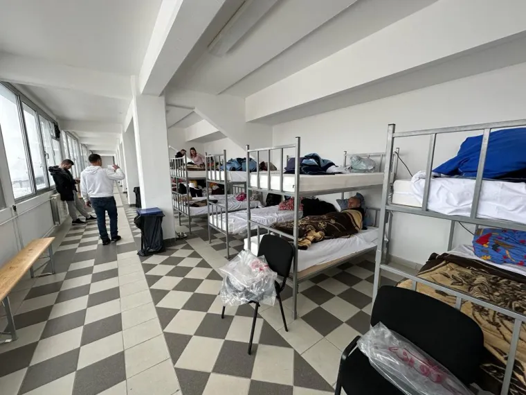 Hrvatska zametena snijegom: Ovo je prihvatni centar u kojem su mnogi prenoćili