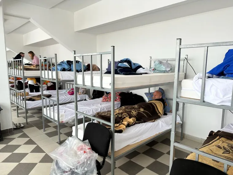 Hrvatska zametena snijegom: Ovo je prihvatni centar u kojem su mnogi prenoćili