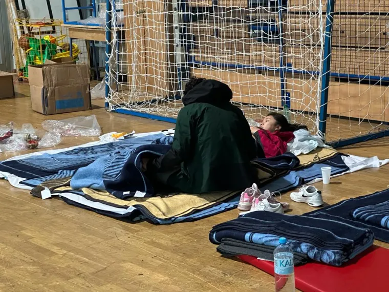 Hrvatska zametena snijegom: Ovo je prihvatni centar u kojem su mnogi prenoćili