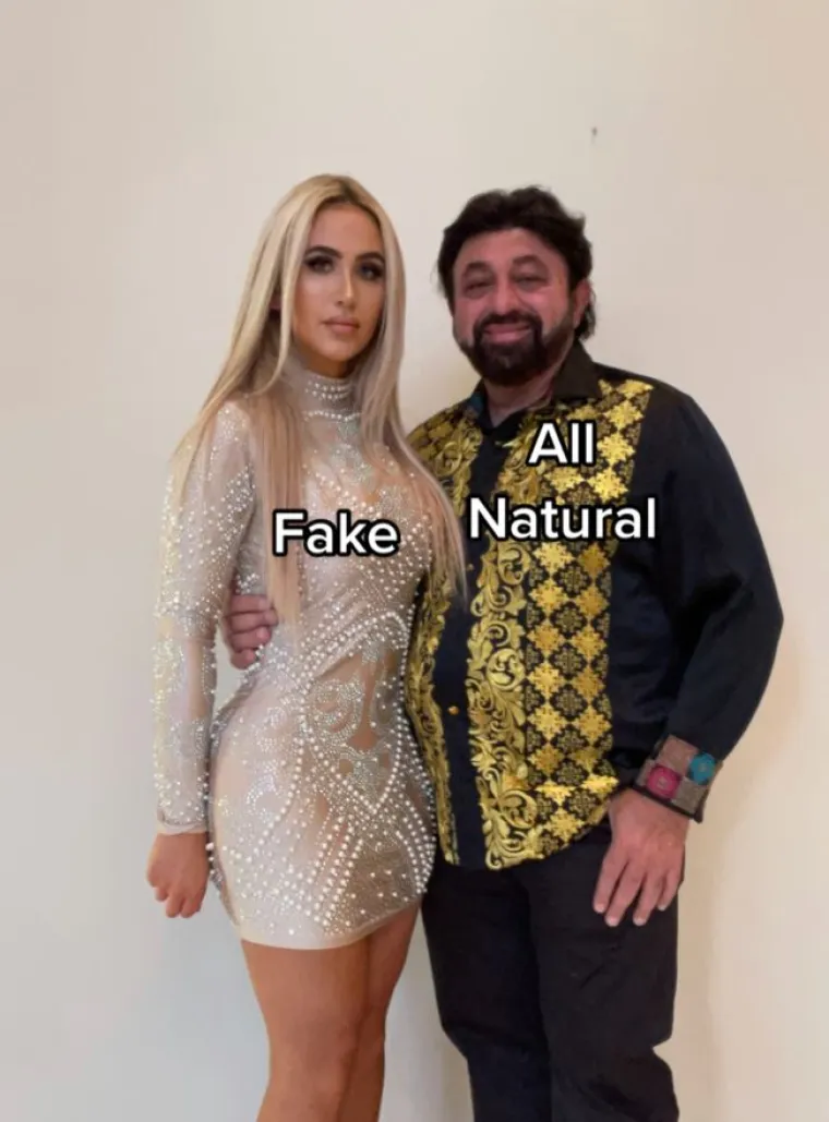 Često se znaju i na&scaron;aliti kako je ona umjetna, a on prirodan. Kada su pratitelji vidjeli fotografiju napisali su: "On izgleda kao draga osoba, a ti si tako lijepa."