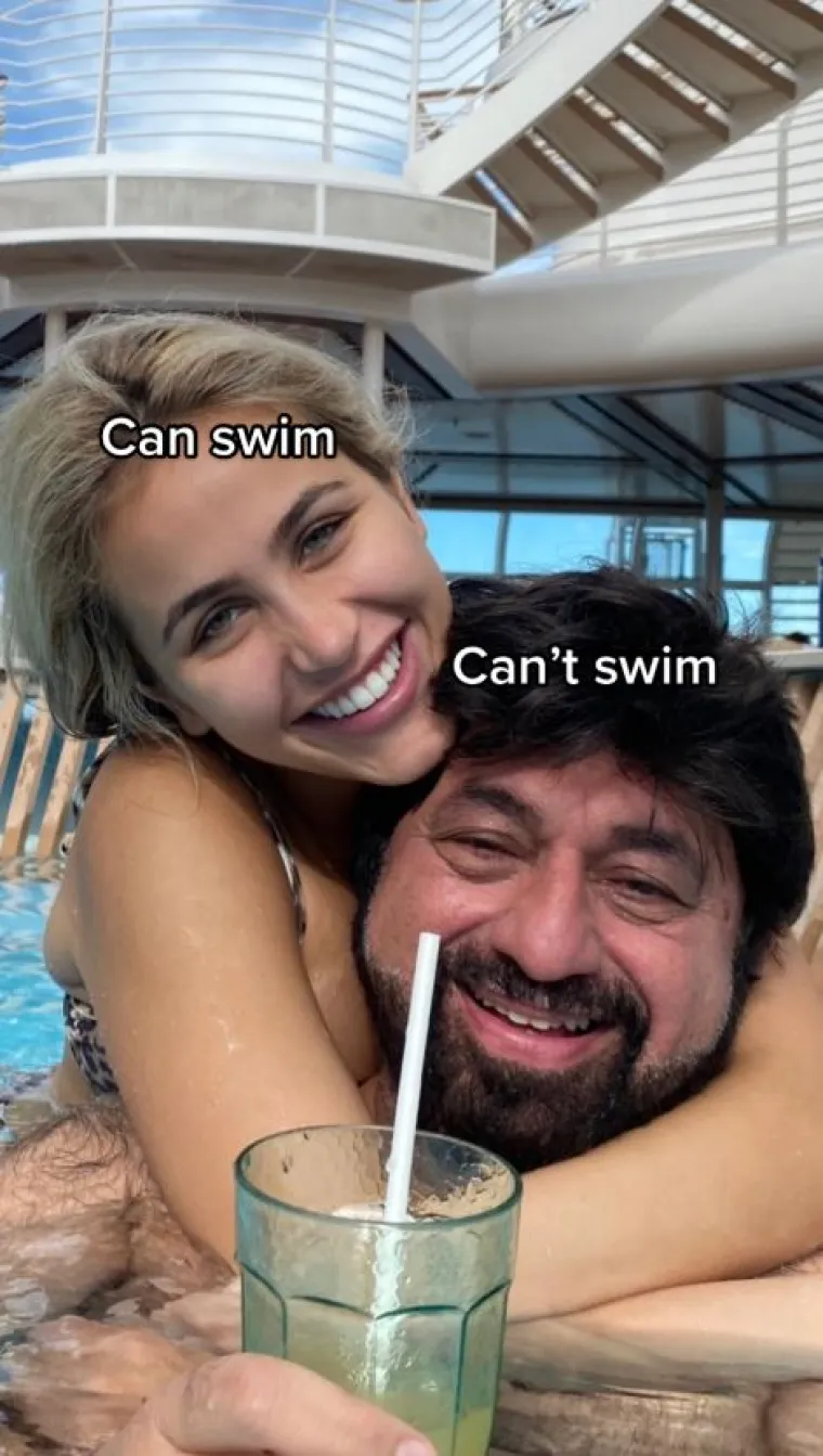Otkrili su i da ona zna plivati, a on ne zna. U videu su bili sretni &scaron;to provode vrijeme zajedno.