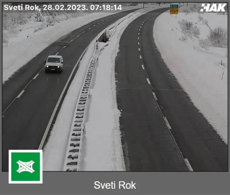 Ovako jutros izgledaju hrvatske autoceste: A1 otvorena za sva vozila, osim kamiona