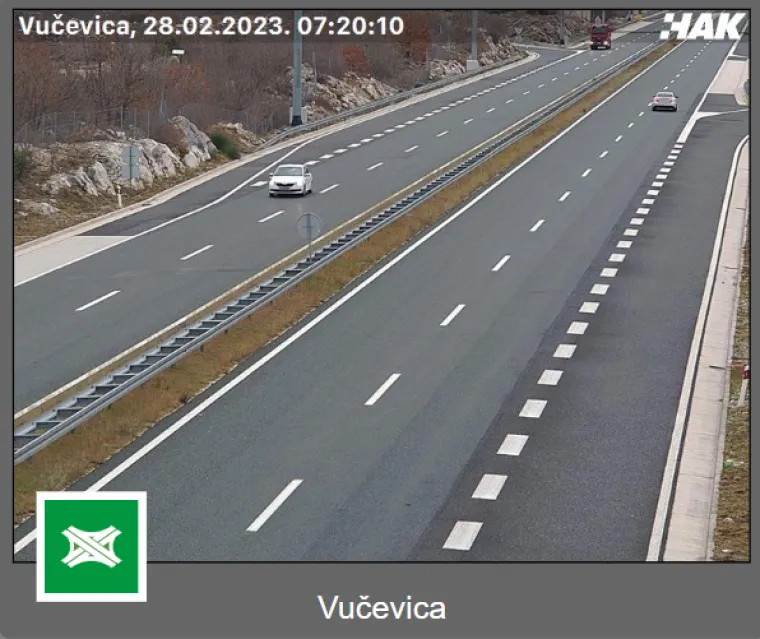Ovako jutros izgledaju hrvatske autoceste: A1 otvorena za sva vozila, osim kamiona
