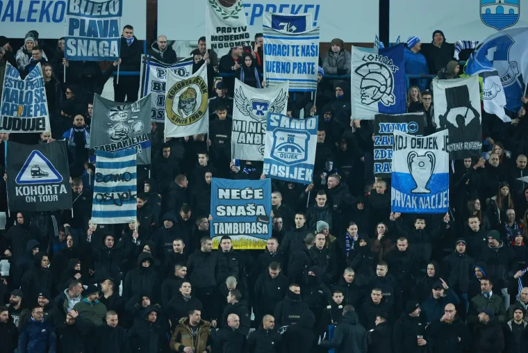 Tužan rođendan u Osijeku: Navijači nakon utakmice skandirali dvije riječi, igrači odbili njihov zahtjev