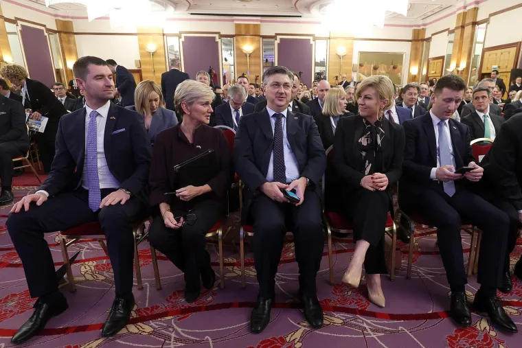 Davor Filipović, Jennifer Mulhern Granholm, Andrej Plenković, Kolinda-Grabar Kitarović