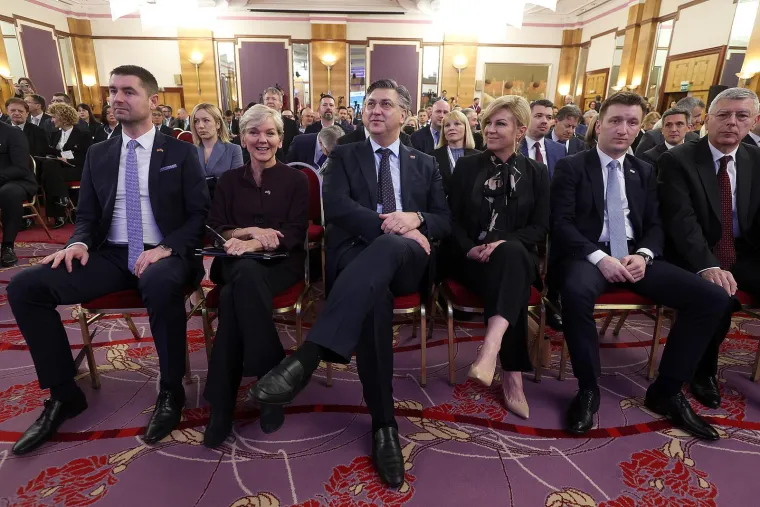Davor Filipović, Jennifer Mulhern Granholm, Andrej Plenković, Kolinda-Grabar Kitarović