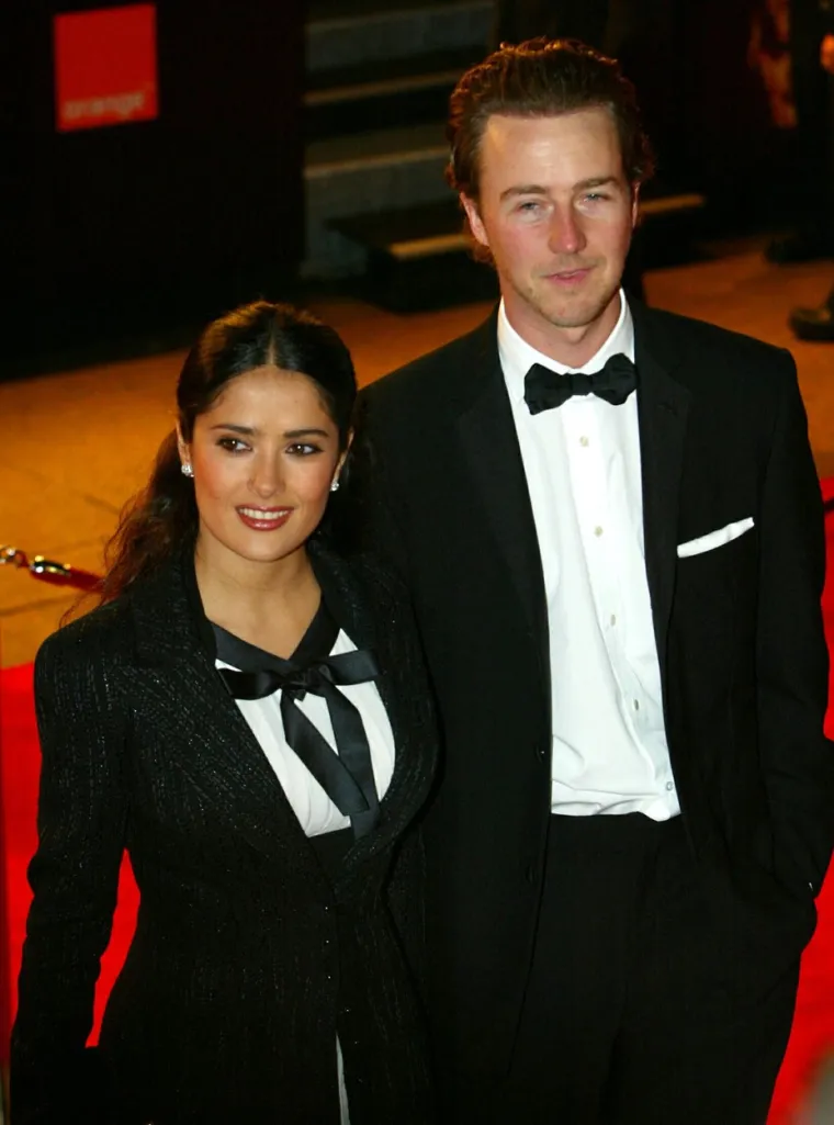 Salma Hayek i Edward Norton bili su u vezi četiri godine.