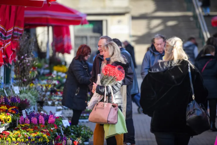 Zagreb u znaku cvijeća: Međunarodni je dan žena