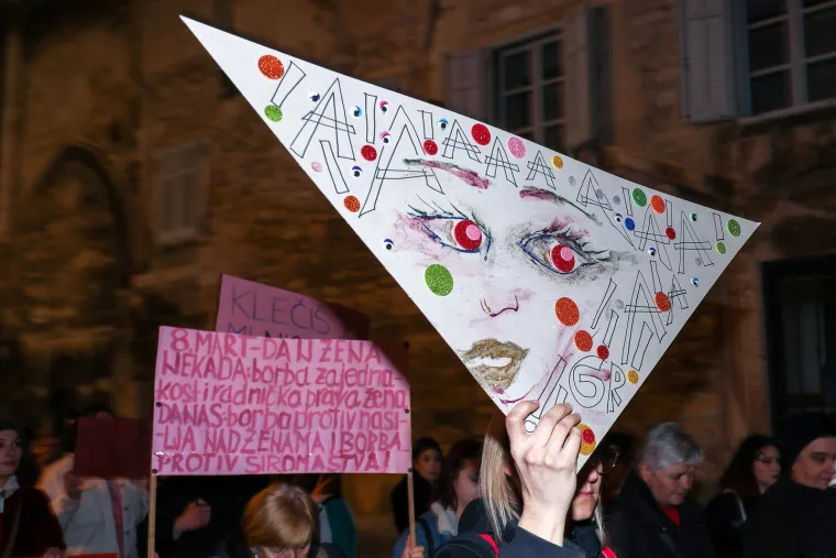 Poruke žena s Noćnog mar&scaron;a: 'Ni&scaron;ta kontra klita. &Scaron;trajk u kuhinji, &scaron;trajk na ulici!'