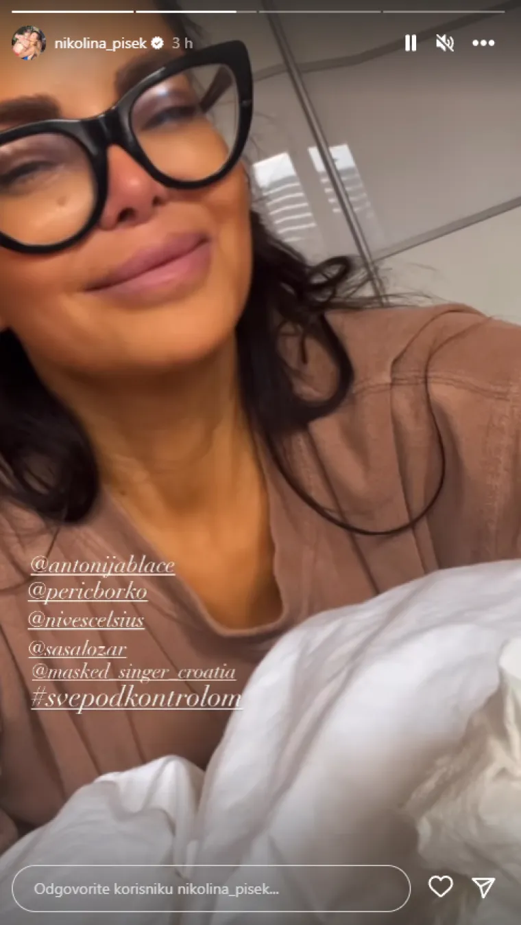 &quot;Ma pusti šmrklje, Nikolina, i dolazi u studio!&quot;, našalio se ispod spomenute snimke Saša Lozar.