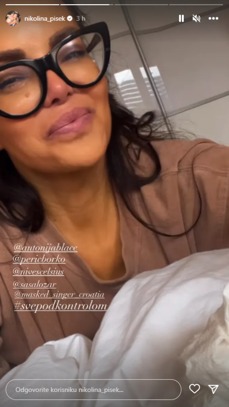 Antonija Blaće ohrabrila je svoju kolegicu riječima: &quot;Na muci se poznaju junaci. Go, Nikolinaaaaaa!!! Sretno večeras!&quot;