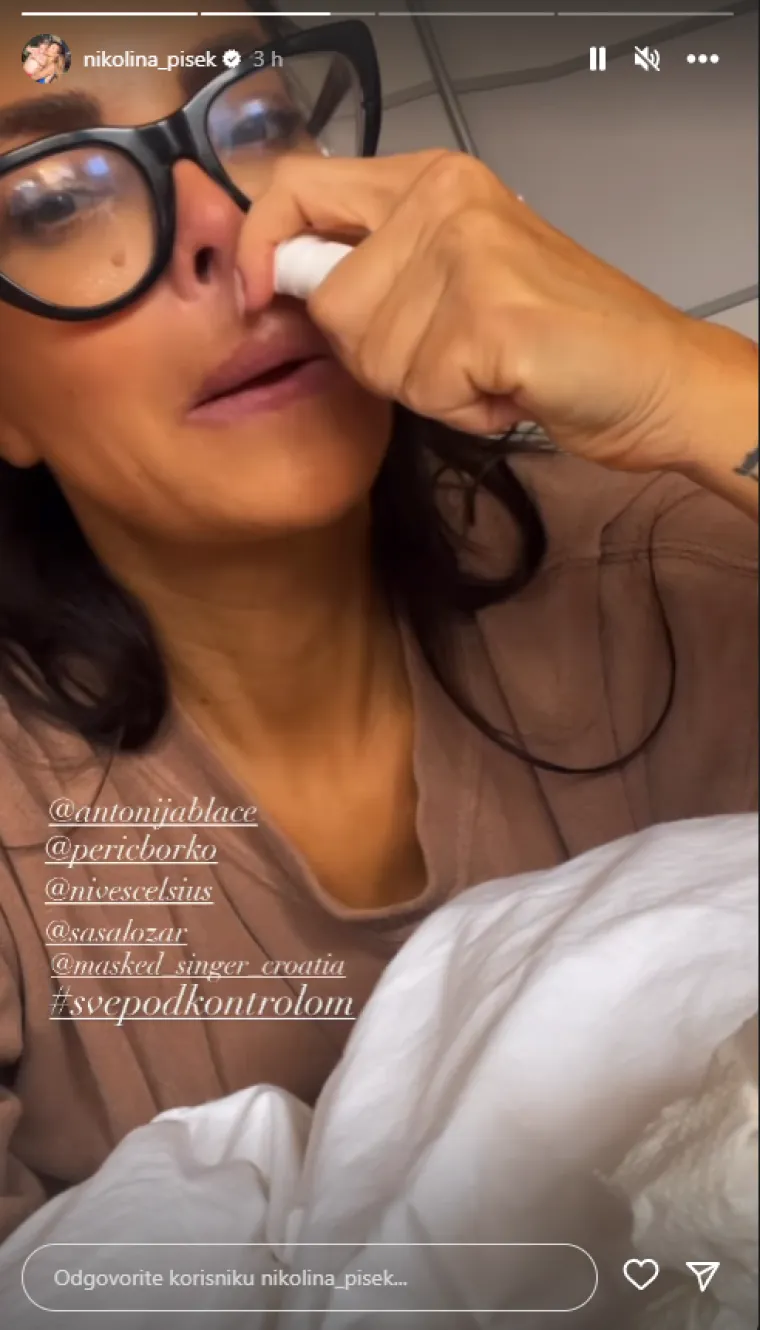 Uplakana Nikolina Pi&scaron;ek zabrinula fanove uoči prijenosa 'Masked Singera': 'Na muci se poznaju junaci'