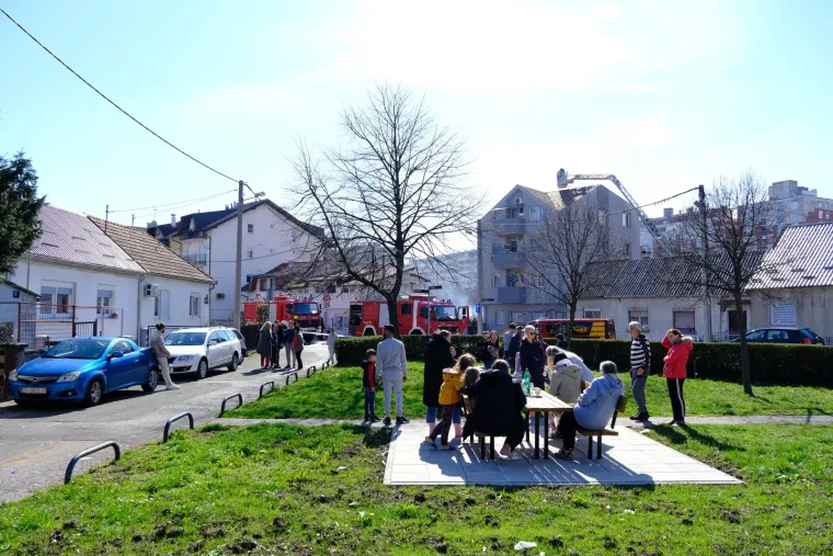 Požar izbio u garaži na Feren&scaron;čici