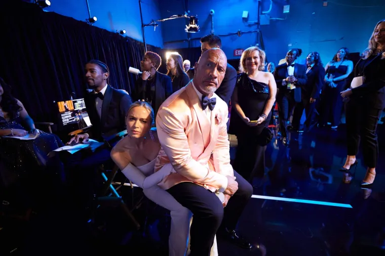 Emily Blunt i Dwayne Johnson