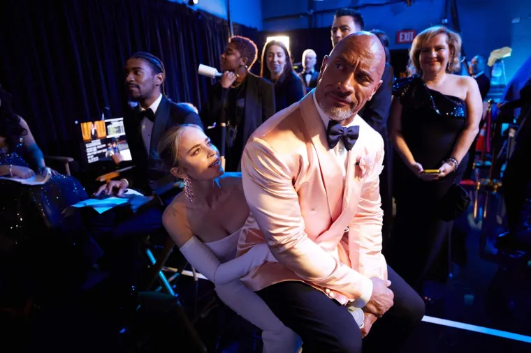 Emily Blunt i Dwayne Johnson