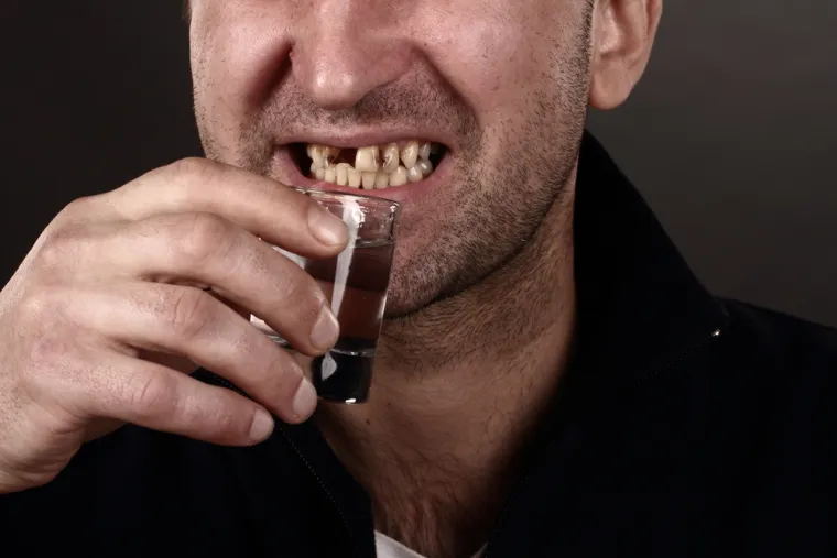 5. Problemi sa zubima: Previše konzumiranja alkohola nosi značajan rizik od razvoja plaka i oštećenja zuba, objasnila je Hannah. Stručnjakinja je rekla da slatka hrana i pića daju bakterijama u vašim ustima gorivo potrebno za rast, dopuštajući im da napadnu i unište vašu caklinu.