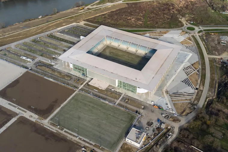 Gledamo i divimo se: Ovako iz zraka izgleda stadion koji će biti najmoderniji u Hrvatskoj