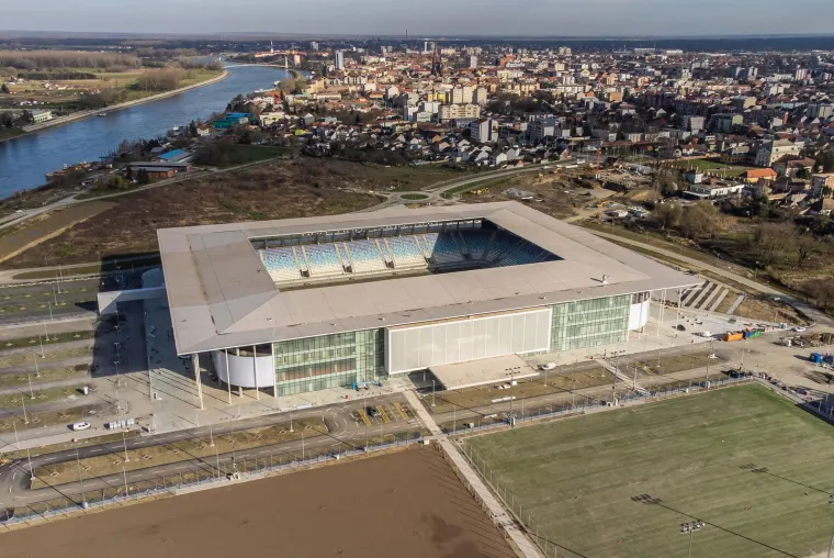 Gledamo i divimo se: Ovako iz zraka izgleda stadion koji će biti najmoderniji u Hrvatskoj