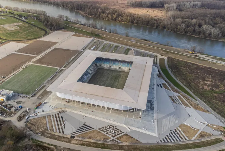 Gledamo i divimo se: Ovako iz zraka izgleda stadion koji će biti najmoderniji u Hrvatskoj