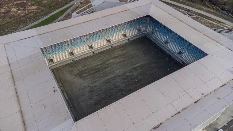 Gledamo i divimo se: Ovako iz zraka izgleda stadion koji će biti najmoderniji u Hrvatskoj